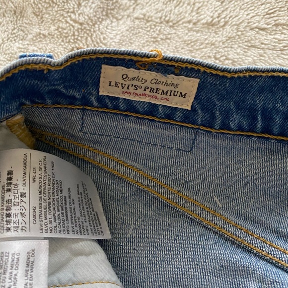 Levi’s 501 size w25 L30 - Picture 3 of 6